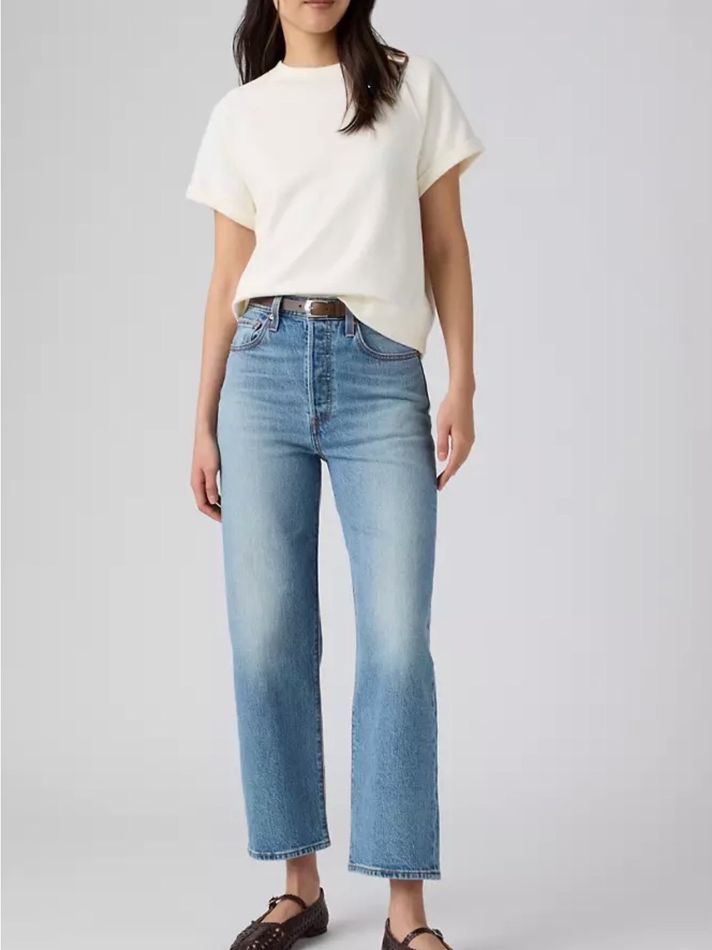 NWT Levi’s Ribcage Straight Ankle Jeans. Size 29 x 27. Casual, Professional